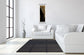 Stock I By Erin Ashley - Mirror Framed Print Wall Art - Black