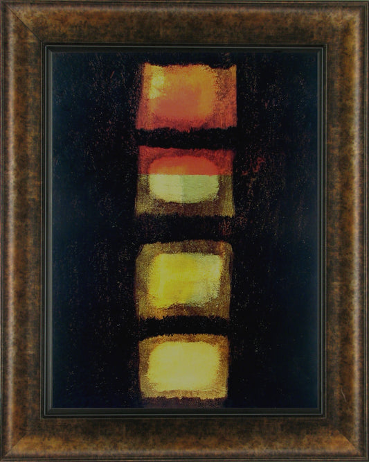 Picante II By Candice Alford - Framed Print Wall Art - Black