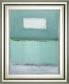Azure 1 By Caroline Gold - Framed Print Wall Art - Blue