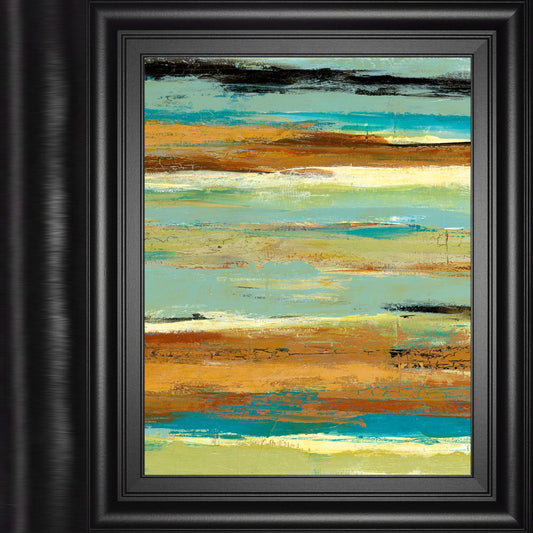 Terra Firma I By Maria Donovan - Framed Print Wall Art - Gold