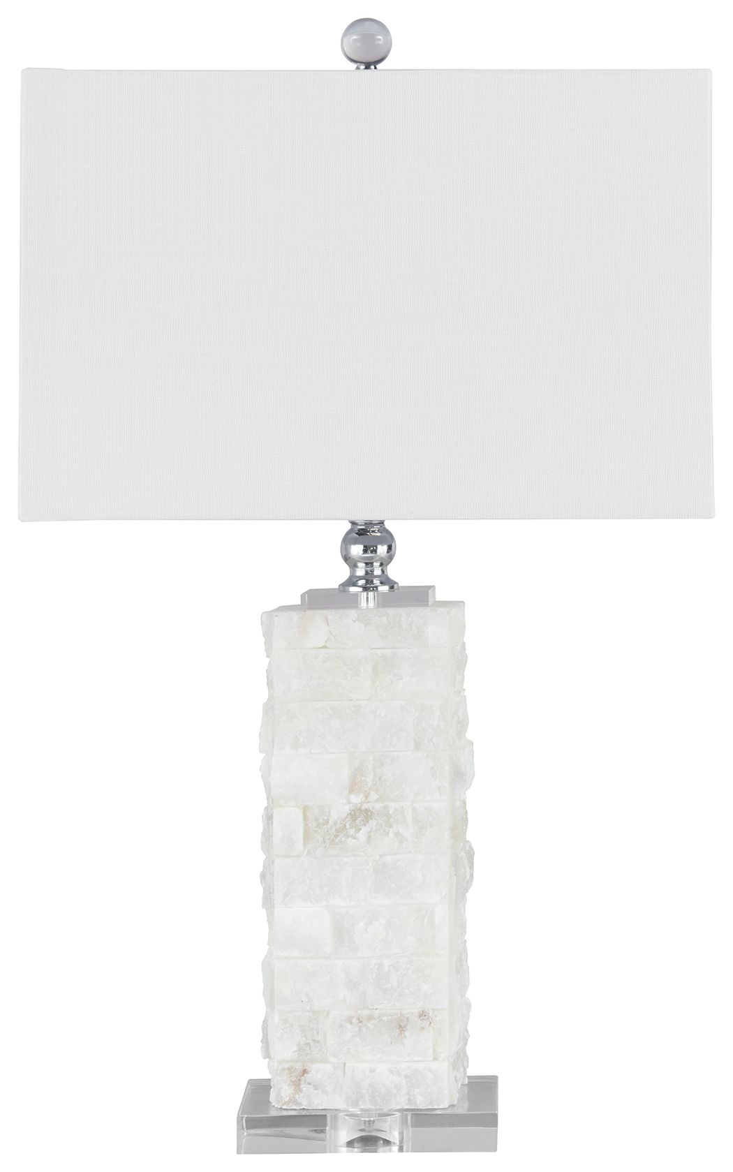 Malise - White - Alabaster Table Lamp