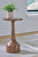 Joville - Accent Table - Medium Brown