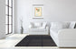 Sun Palm I Mint By Moira Hershey Mirrored Frame - Beige