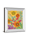 Flowerbed By Cary Phillips - Mirror Framed Print Wall Art - Orange