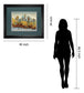 Central Park By Carmen Dolce - Framed Print Wall Art - Gold