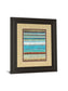 Strata I By Tava Studios - Framed Print Wall Art - Blue