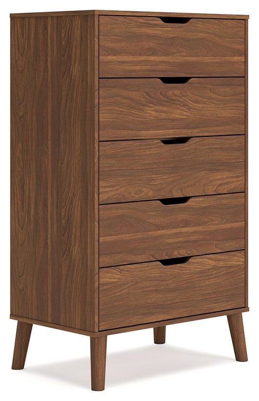 Fordmont - Auburn - Five Drawer Chest