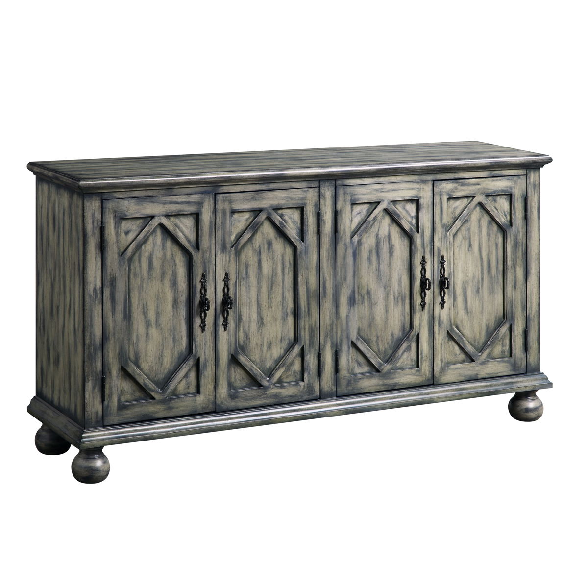 Pavan - Accent Table - Rustic Gray