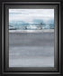 Snowy Tracks By Sims - Framed Print Wall Art - Dark Gray