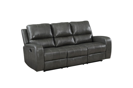 Linton - Leather Sofa With dual Recliner