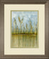 Allure By Hollack - Framed Print Wall Art - Blue