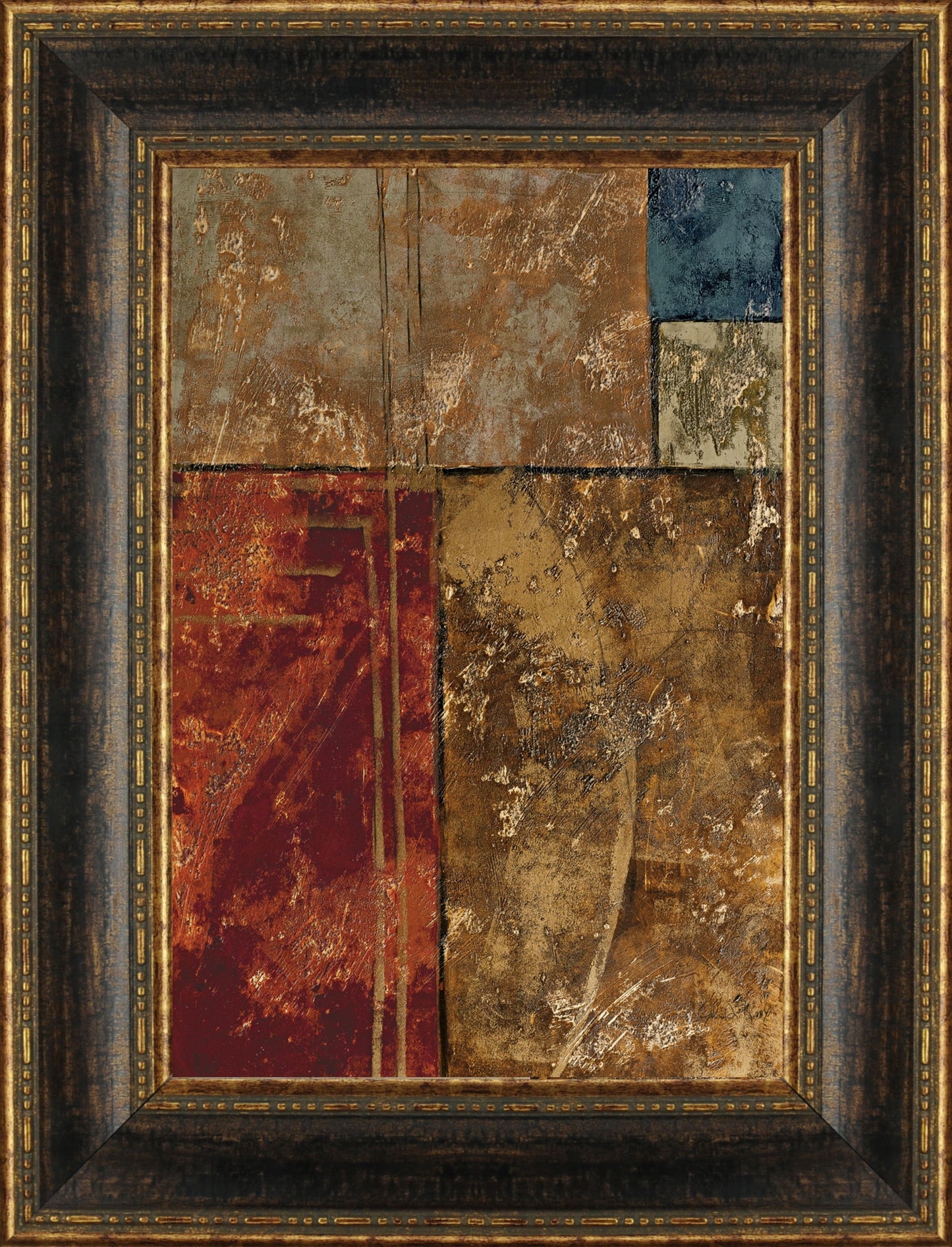 Organic Industries II By John Kime - Framed Print Wall Art - Light Brown