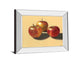 Red Apples - Mirror Framed Print Wall Art - Red
