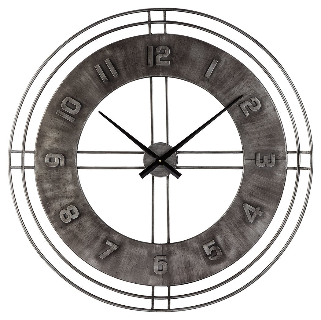 Ana - Antique Gray - Wall Clock
