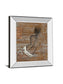 Vivenne By Saro - Mirror Framed Print Wall Art - Dark Brown