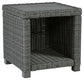 Elite Park - Square End Table - Gray