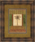 Classic Palm I By Rebecca Burton - Framed Print Wall Art - Green