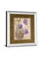 Purple Sophistication I By Nan - Mirror Framed Print Wall Art - Purple