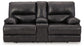 Mountainous - Power Reclining Loveseat With Console /Adj Headrest - Eclipse