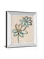Tie Dye I By Nan - Mirror Framed Print Wall Art - Blue