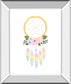Lets Chase Rainbows IX By Jenaya Jackson - Mirror Framed Print Wall Art - White
