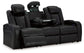 Caveman Den - Power Reclining Sofa With Adj Headrest - Midnight