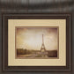 Tour De Eiffel By H. Jacks - Framed Print Wall Art - Dark Gray