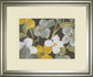 Garden Party In Gray 1 By Lanie Loreth - Framed Print Wall Art - Dark Gray