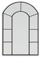 Evengton - Accent Mirror - Black