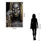 Floating Tempered Glass With Foil All In Gold - Dark Gray
