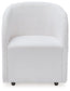 Rowanbeck - Dining Upholstered Arm Chair (Set of 2) - Ivory