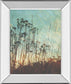 Wild Grass By Amy Melious - Mirror Framed Print Wall Art - Blue