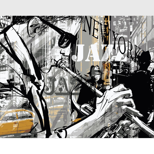 Small - Jazz Nation - Dark Gray