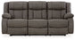 First Base - Reclining Sofa - Gunmetal