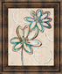 Tie Dye I By Nan - Framed Print Wall Art - Blue