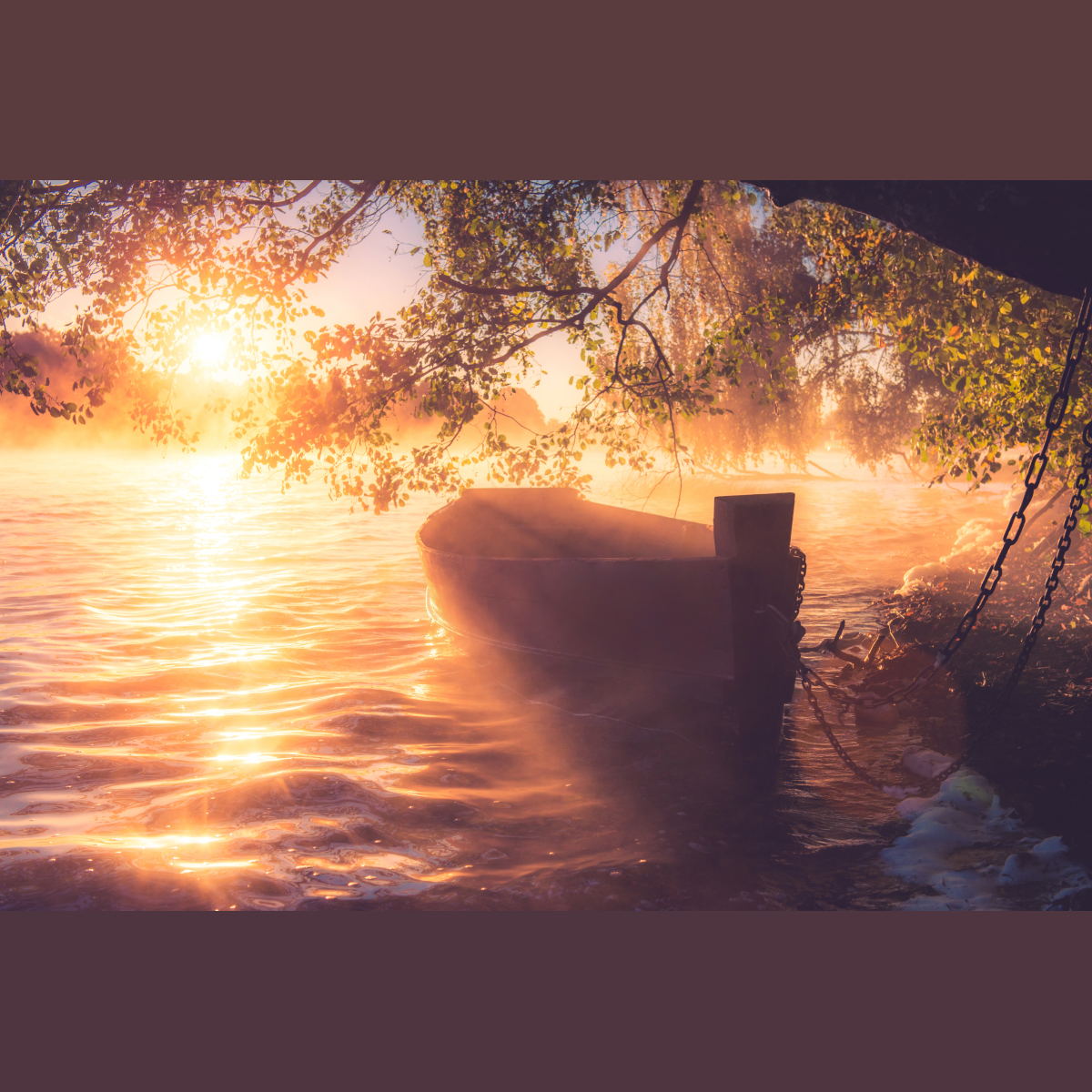 Small - Row Boat - Orange