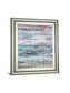 Land Drift By Hilario Gutierrez - Framed Print Wall Art - Blue