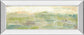 Greenery Horizon Line III By Jennifer Goldberger - Mirror Framed Print Wall Art - Green