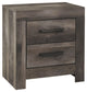 Wynnlow - Gray - Two Drawer Night Stand