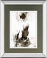 Ink Lady By Amiee Wilson Mirrored Frame - Dark Gray