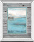 Beyond The Sea By Wani Pasion - Mirror Framed Print Wall Art - Blue