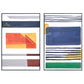 Hd Print Textured Canvas In Frame - What Is Your Color (Set of 2) - Blue