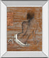 Vivenne By Saro - Mirror Framed Print Wall Art - Dark Brown