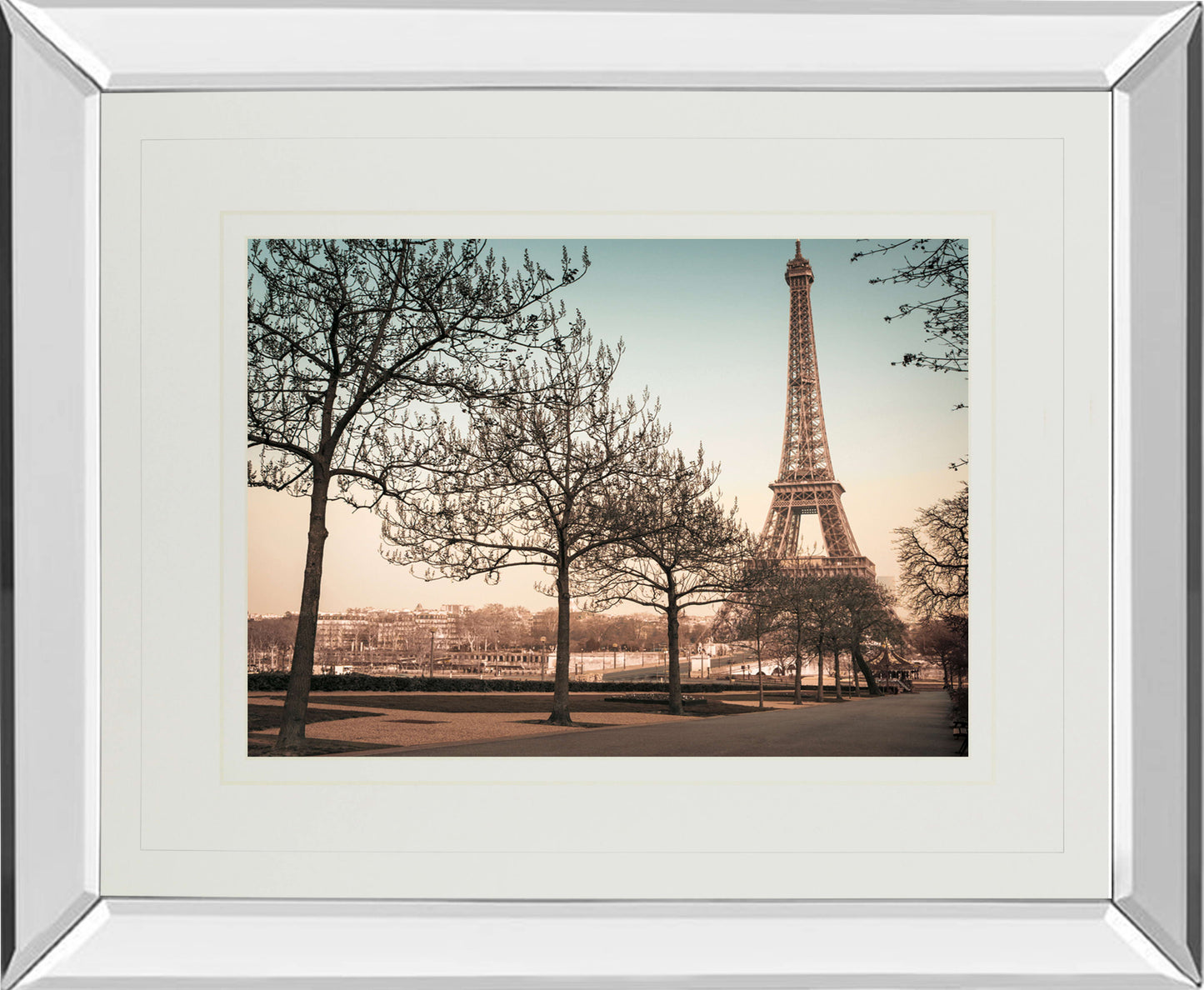 Remembering Paris By Assaf Frank - Print Wall Art - Dark Brown