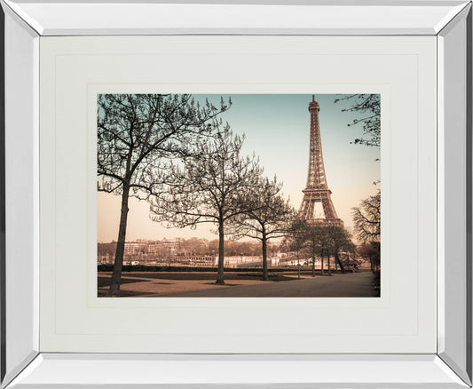 Remembering Paris By Assaf Frank - Print Wall Art - Dark Brown