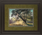 Breaking Through By A. Frank - Framed Print Wall Art - Green