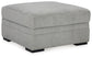 Casselbury - Ottoman With Storage - Cement