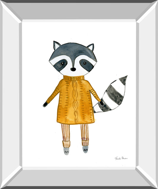 Neighborhood Pals I By Farida Zaman - Mirror Framed Print Wall Art