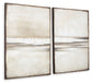 Brockdunn - Wall Art Set (Set of 2) - Tan / Brown