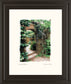 Secret Garden By Love - Framed Print Wall Art - Green